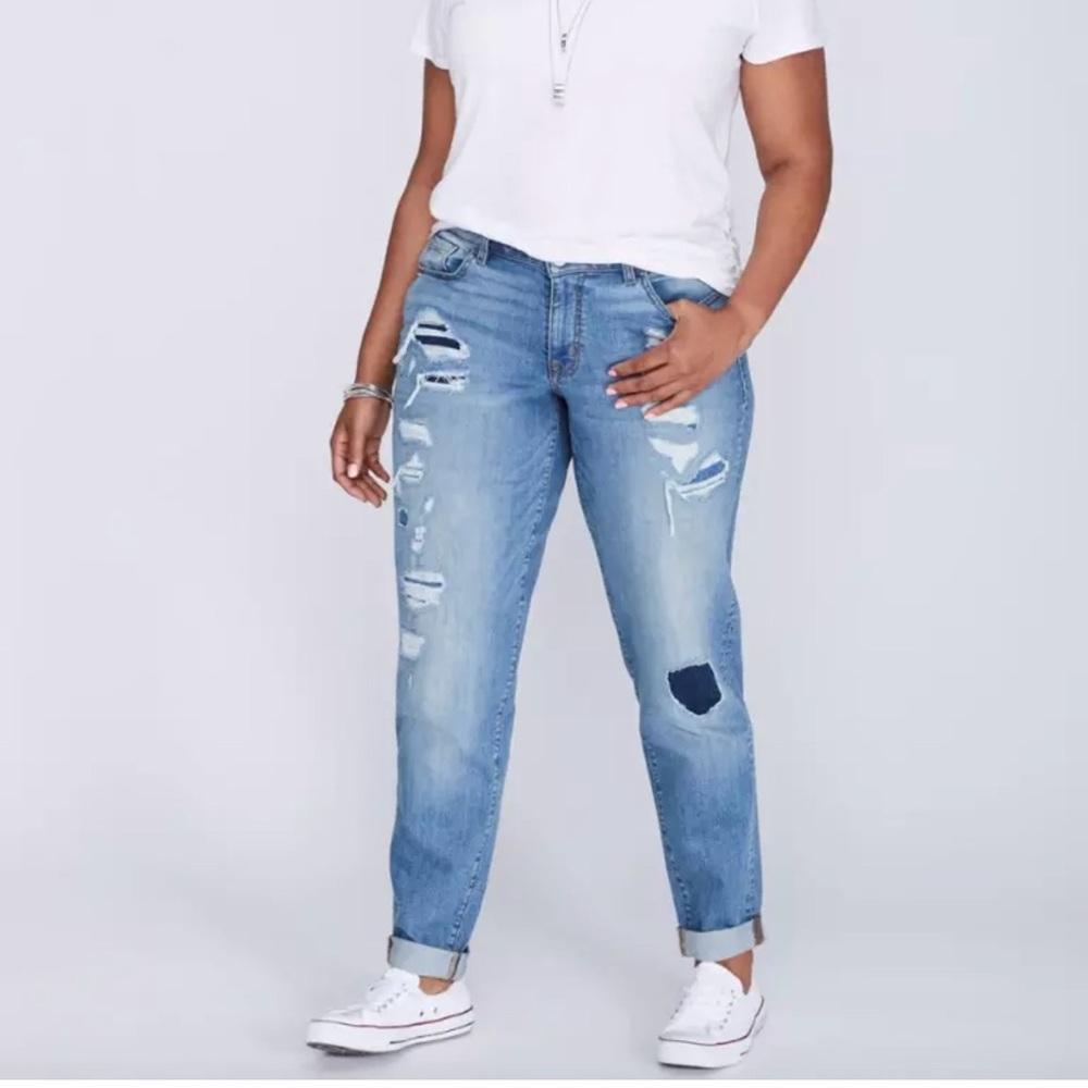 Lane Bryant Boyfriend Jean